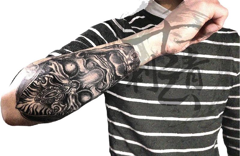 班若纹身图片_老传统纹身图案