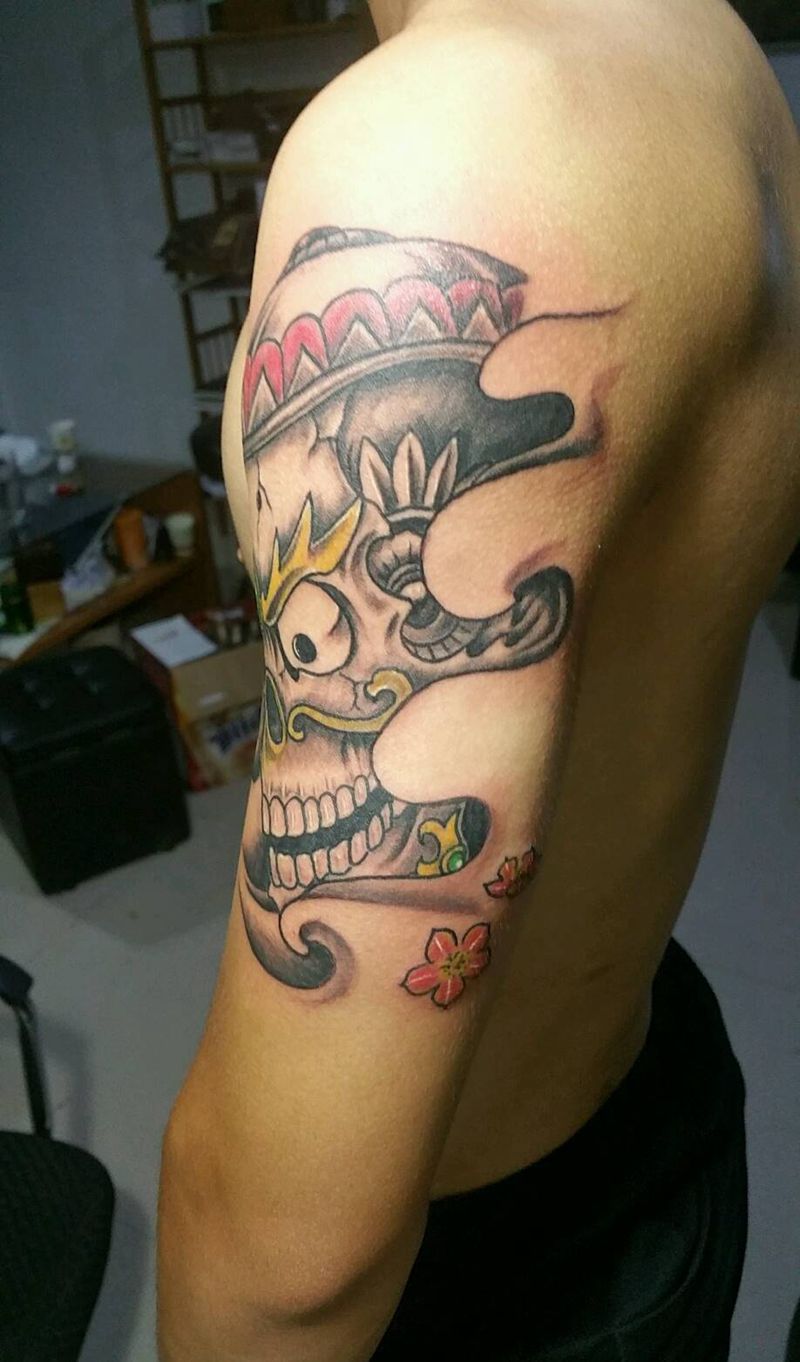 嘎巴拉纹身图片