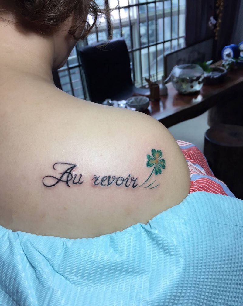 小清新纹身图片_成品背部清新原创纹身图案