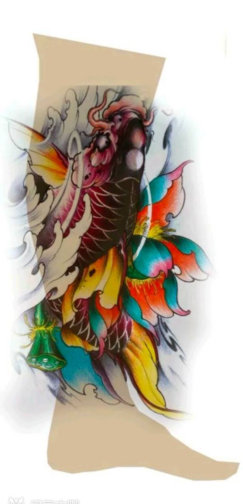 …纹身图片_臀部手臂纹身图案