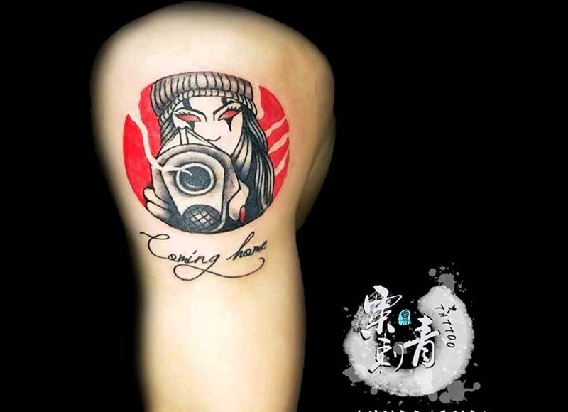 自带图纹身图片