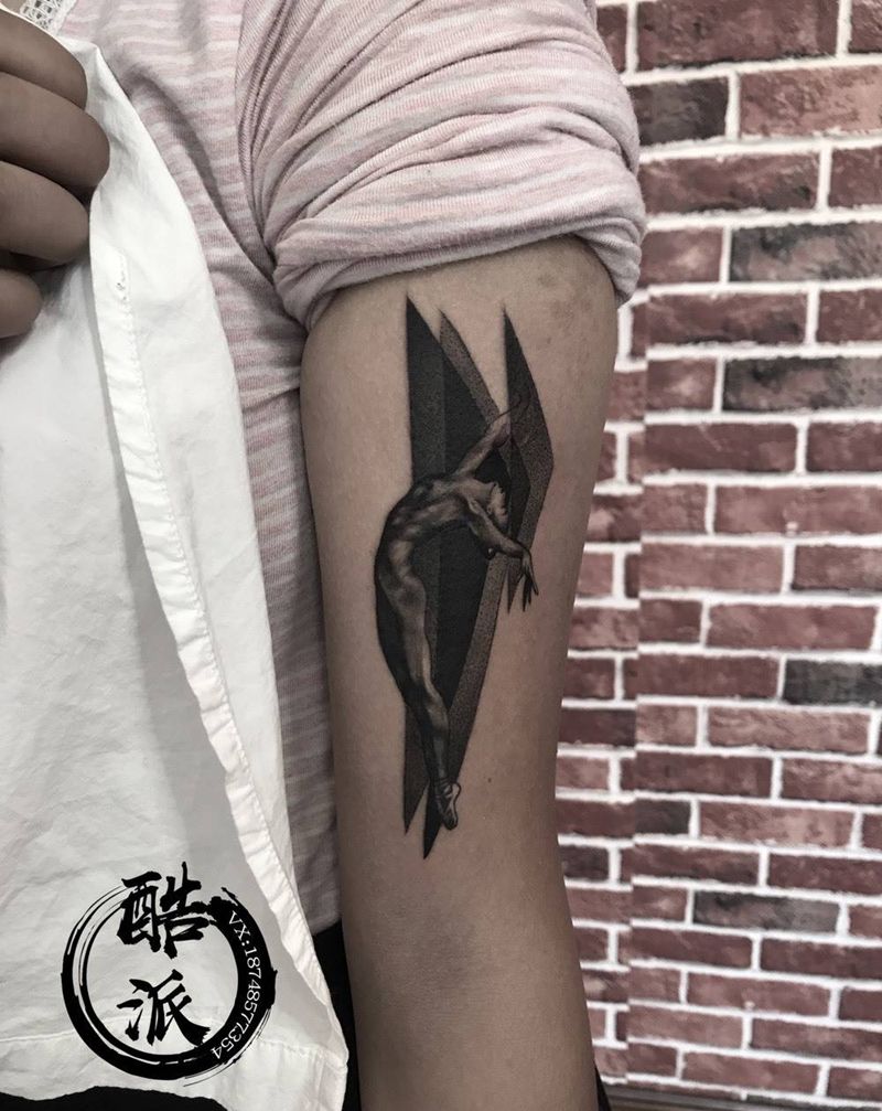 俩小时纹身图片