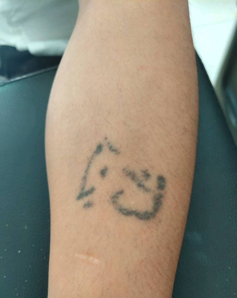 洗纹身第一次纹身图片_手部纹身图案