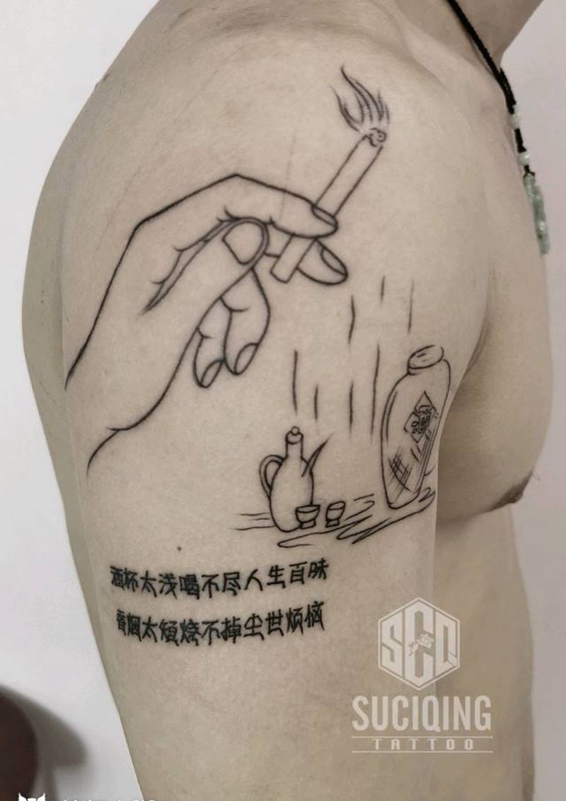 未命名纹身图片_手臂纹身图案