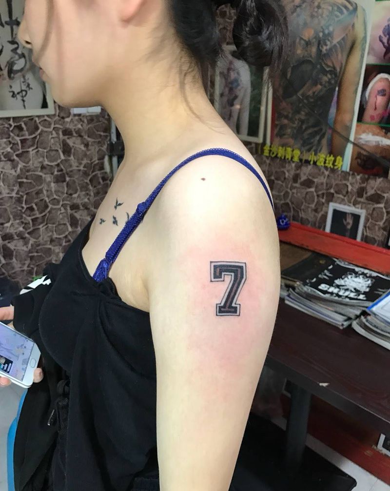 7纹身图片