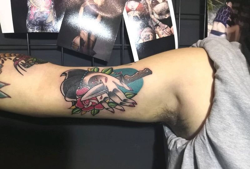 chool纹身图片_Old School纹身图案