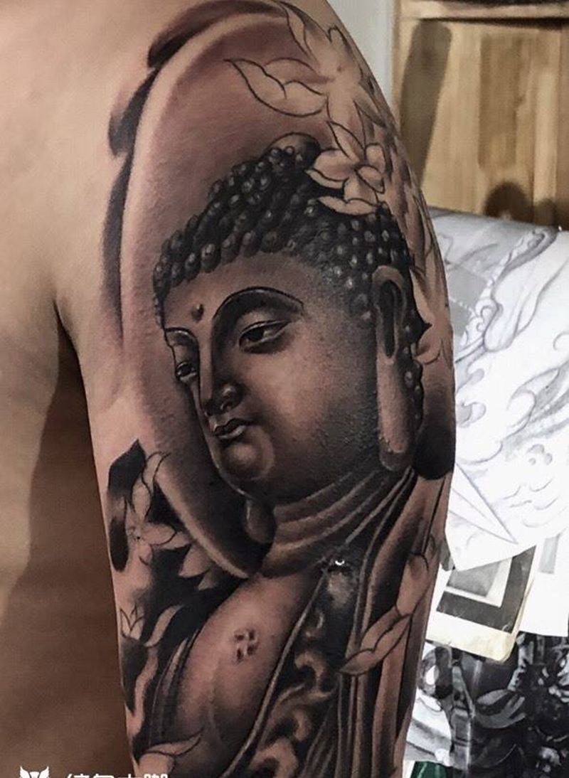 佛纹身图片