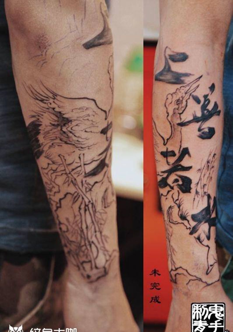鬼手纹身3.27日作品纹身图片_鬼手云南昆明纹身图案