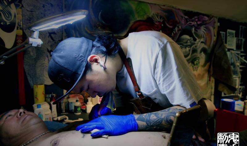 鬼手纹身纹身图片_鬼手昆明云南纹身图案