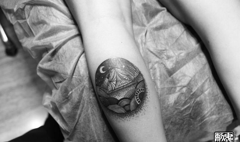 鬼手纹身7.16日作品纹身图片_鬼手昆明云南纹身图案