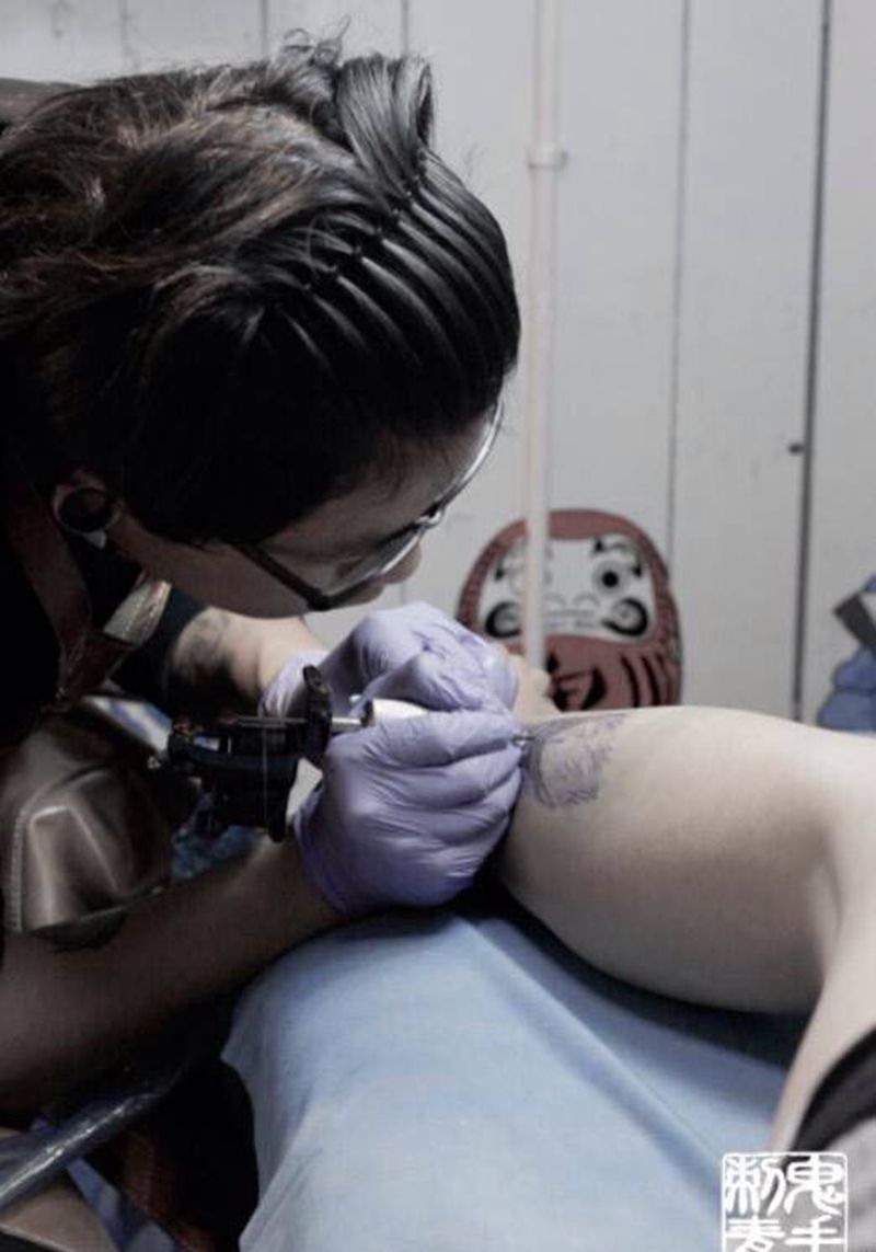 昆明鬼手纹身小鬼店纹身图片