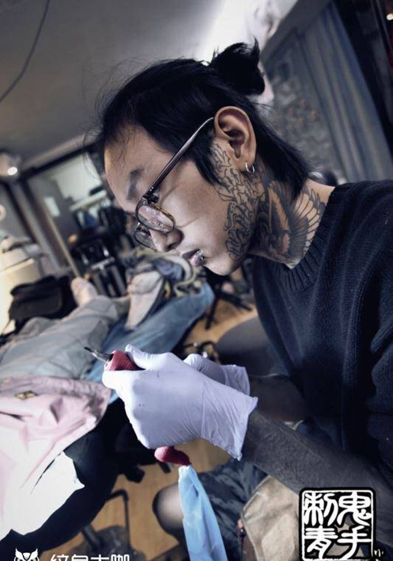 鬼手纹身纹身图片_鬼手昆明云南纹身图案