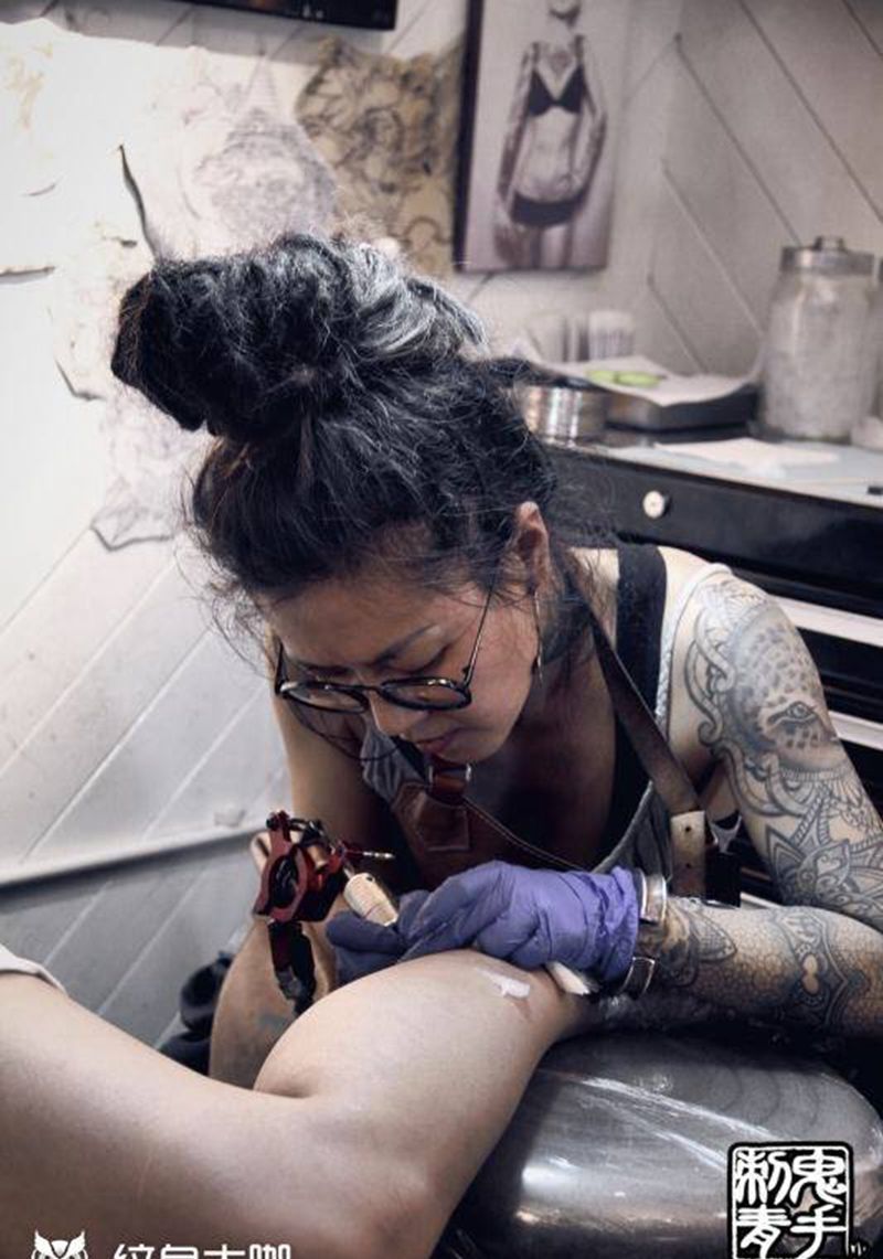 鬼手纹身纹身图片_昆明鬼手云南纹身图案