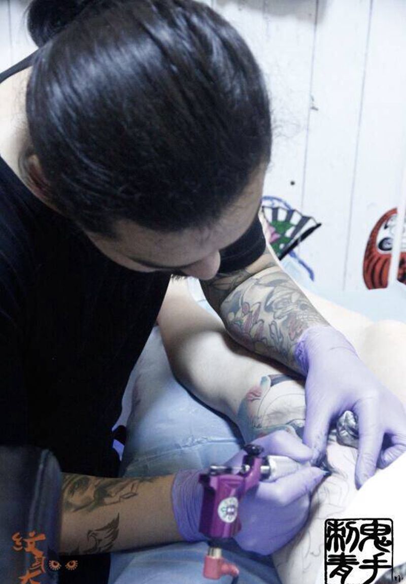 鬼手纹身纹身图片