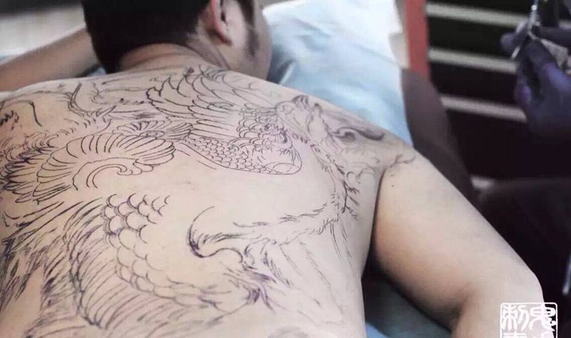 3.8心情纹身图片