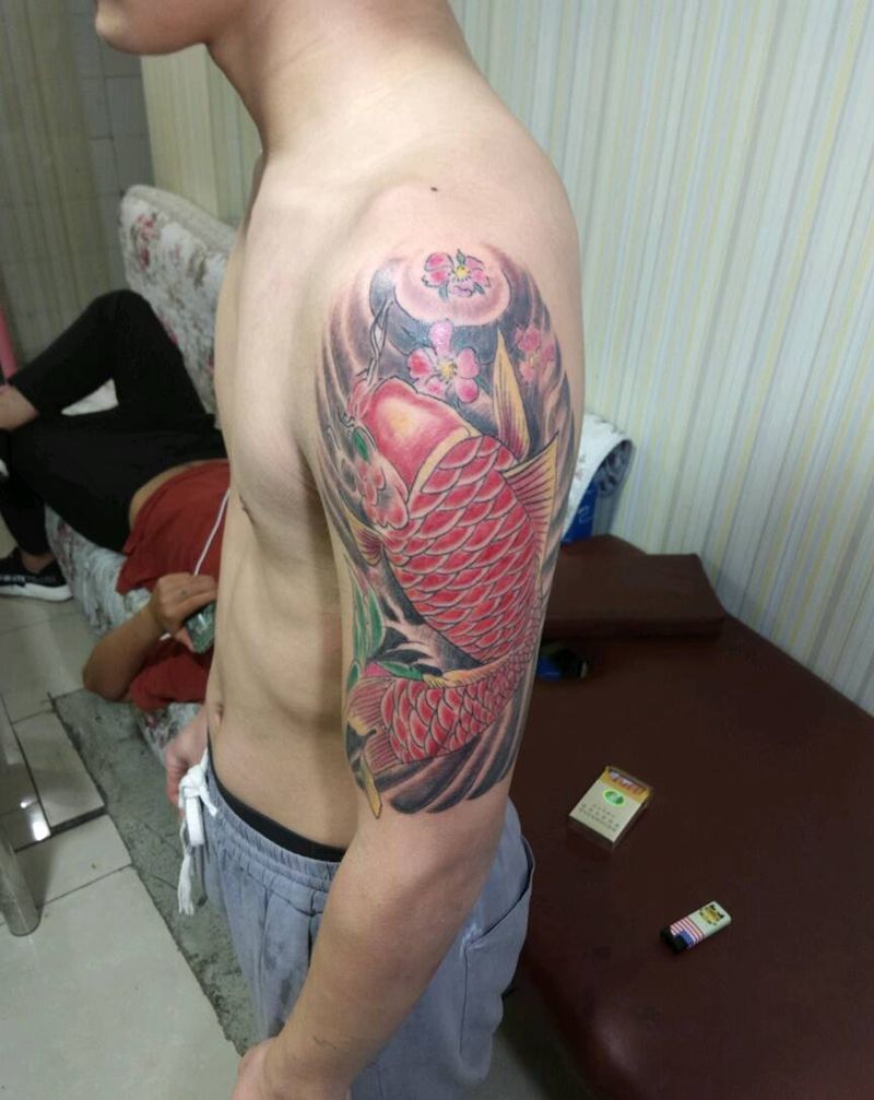 又一条…纹身图片