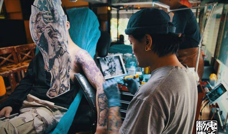 鬼手纹身纹身图片_鬼手昆明云南纹身图案