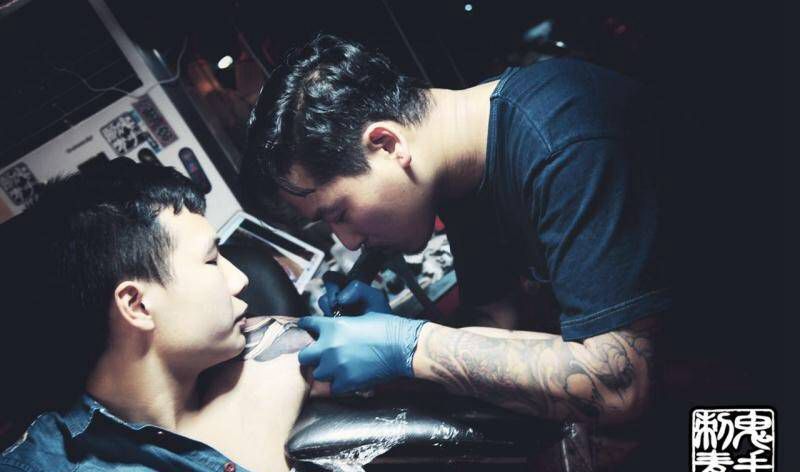 鬼手纹身纹身图片_鬼手云南昆明纹身图案