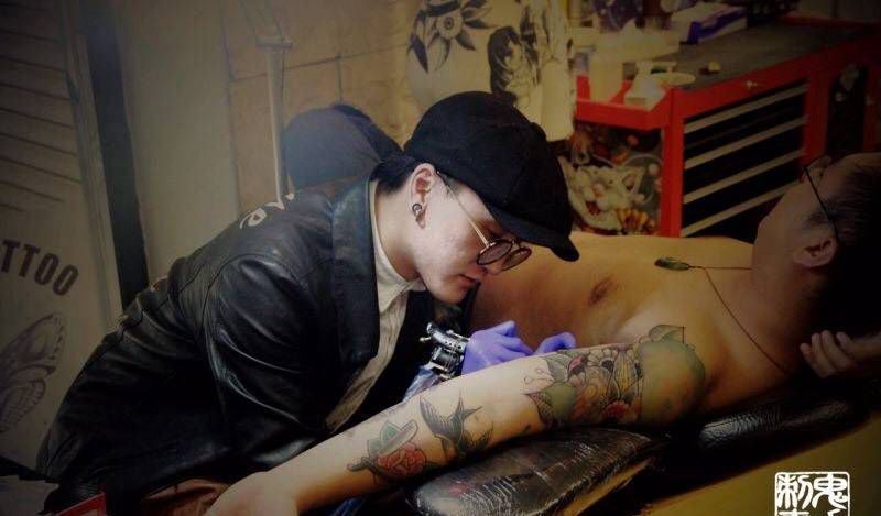 鬼手纹身师纹身图片_鬼手纹身图案