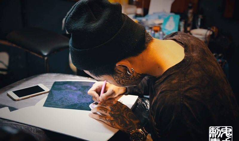 鬼手纹身纹身图片_鬼手云南昆明纹身图案