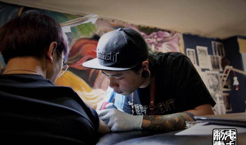 鬼手纹身纹身图片_云南昆明鬼手纹身图案