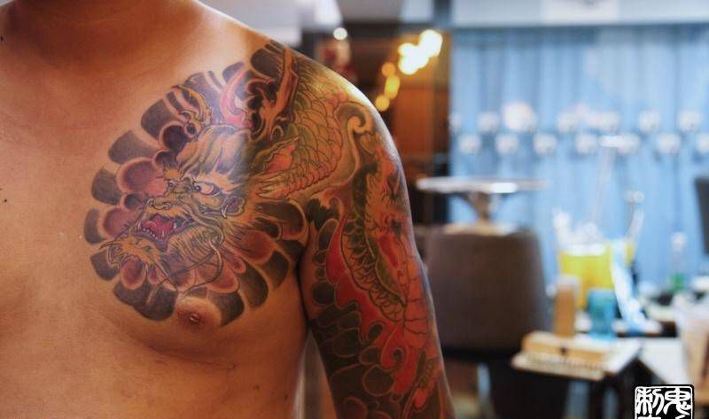 鬼手纹身4.7日作品纹身图片_鬼手云南昆明纹身图案