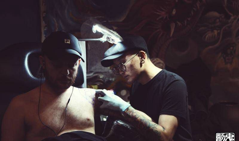 鬼手纹身4.21日日常纹身图片