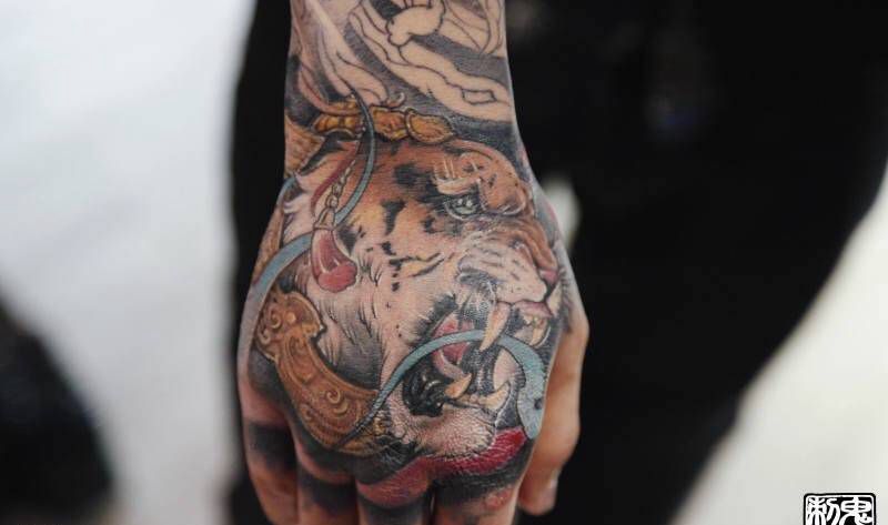 鬼手纹身3.15日作品纹身图片