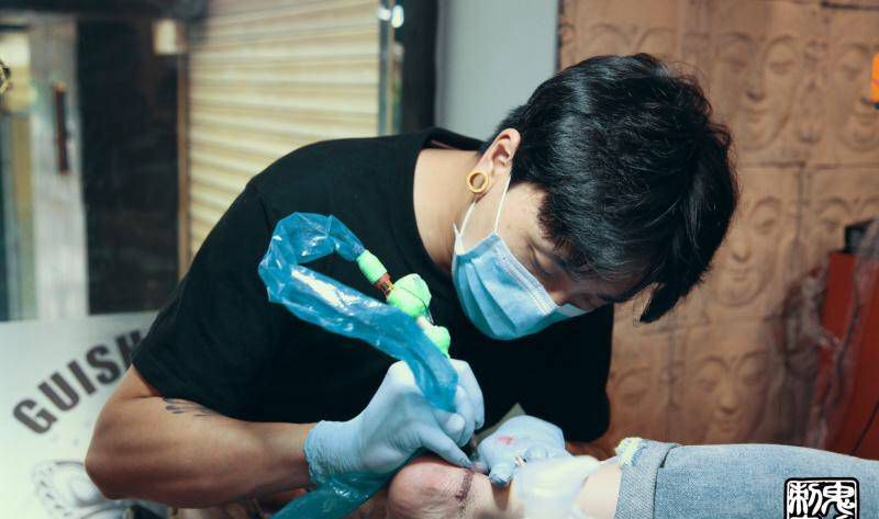 鬼手纹身纹身图片_云南鬼手昆明纹身图案