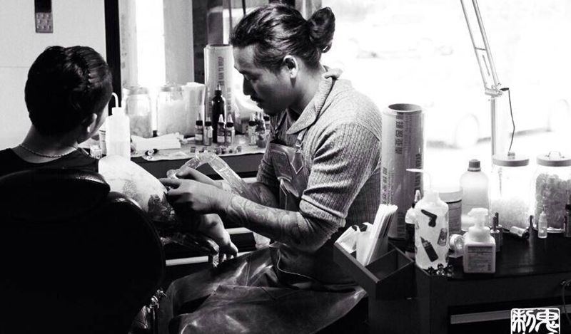 昆明鬼手纹身小鬼店纹身图片