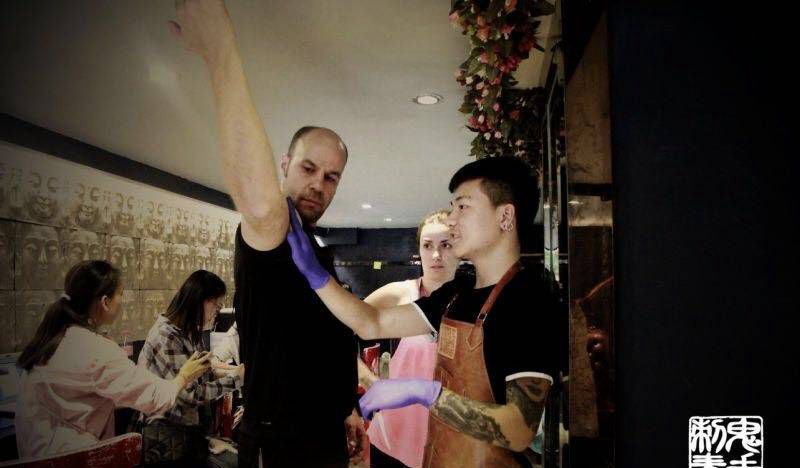 鬼手纹身师纹身图片_鬼手纹身图案