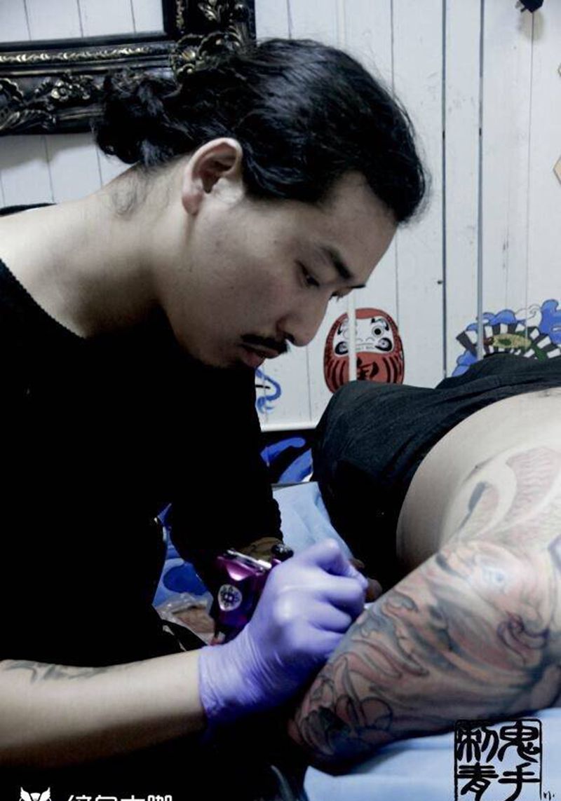 昆明鬼手纹身小鬼店作品纹身图片