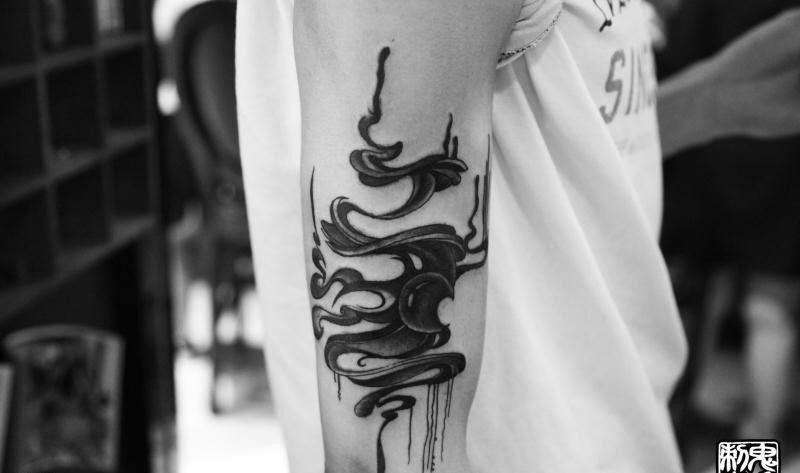 鬼手纹身7.29日作品纹身图片_鬼手昆明云南纹身图案