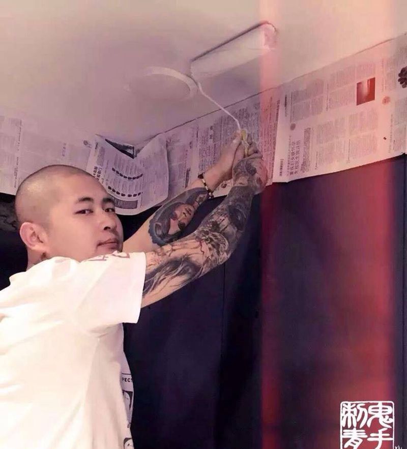 昆明鬼手纹身小鬼店纹身图片