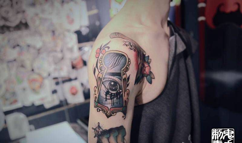 鬼手纹身5.22日作品纹身图片_鬼手云南昆明纹身图案