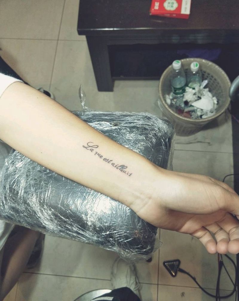 英文纹身图片_手臂纹身图案