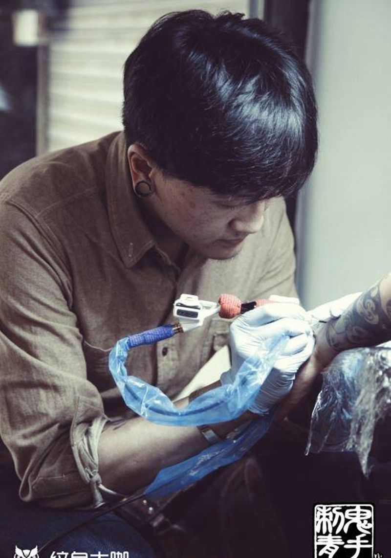 鬼手纹身4.9日日常纹身图片_鬼手昆明云南纹身图案