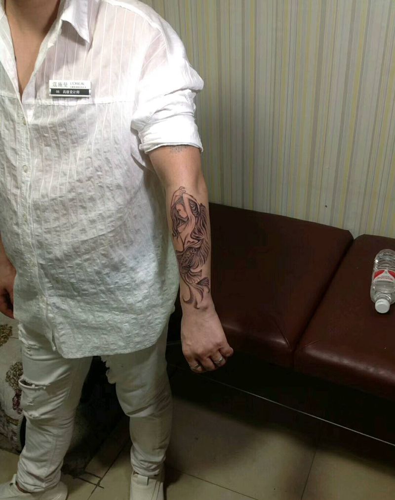手臂纹身图片