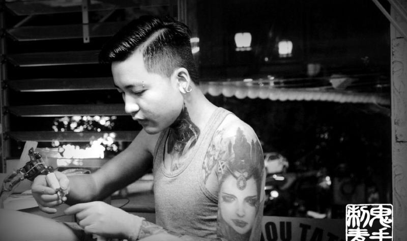 鬼手纹身师纹身图片_鬼手纹身图案