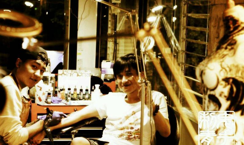 鬼手纹身师纹身图片_昆明纹身图案