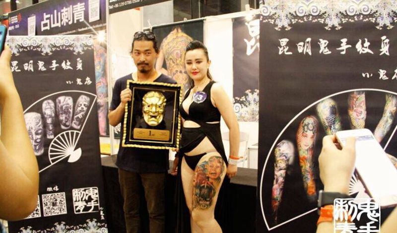 昆明鬼手纹身 小鬼店 首席纹身师小鬼纹身图片