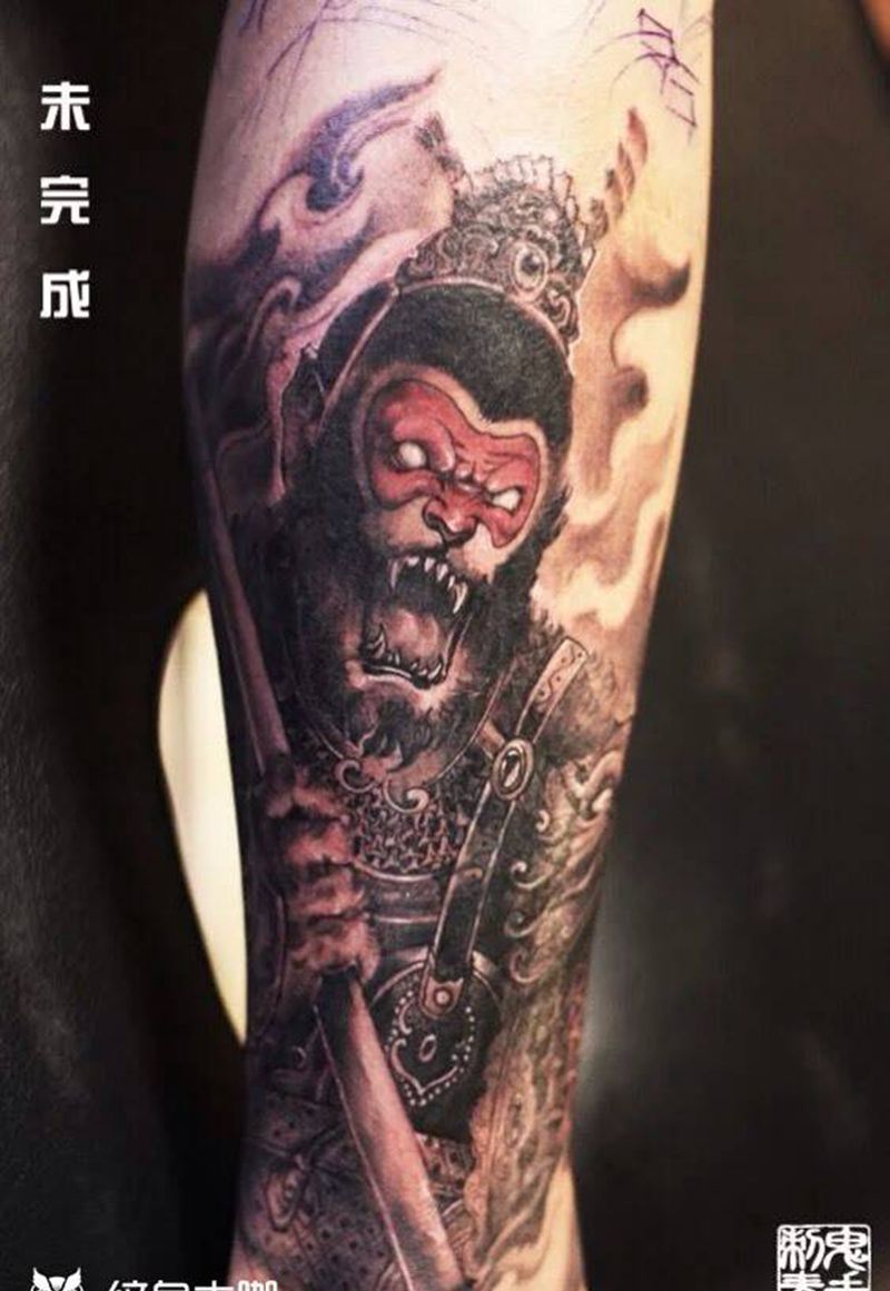 齐天大圣纹身图片