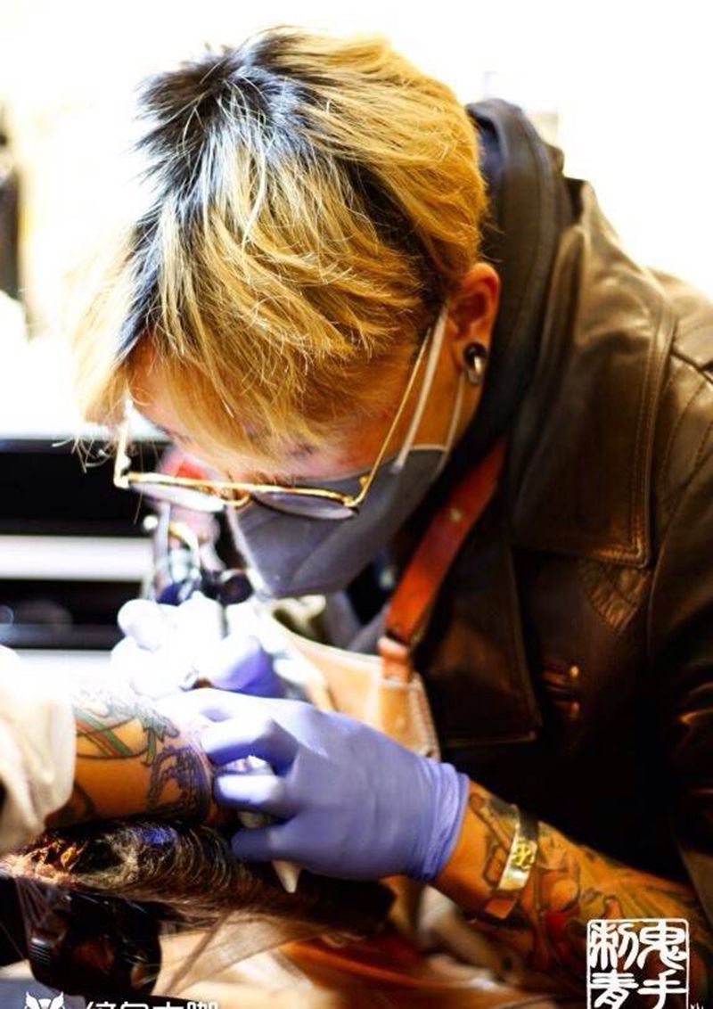 昆明鬼手纹身小鬼店纹身图片
