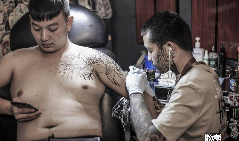 鬼手纹身纹身图片_鬼手昆明云南纹身图案