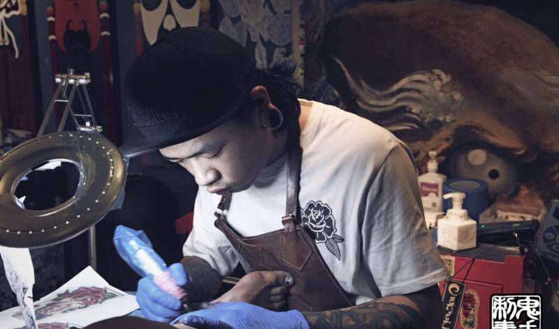 鬼手纹身纹身图片_云南鬼手昆明纹身图案