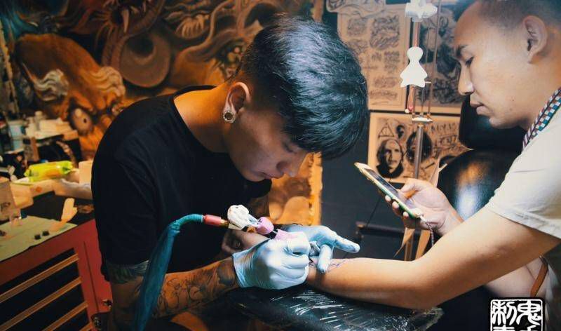 鬼手纹身纹身图片_鬼手云南昆明纹身图案