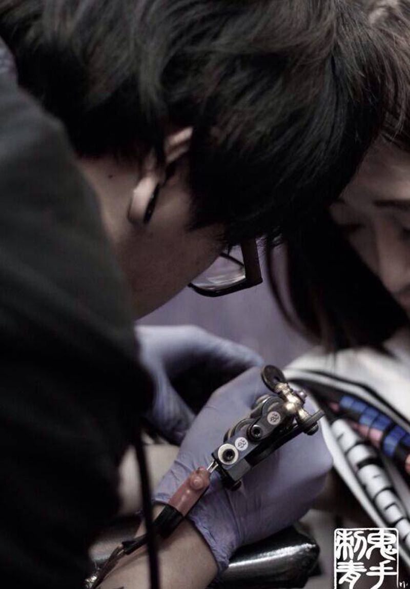 昆明鬼手纹身小鬼店纹身图片