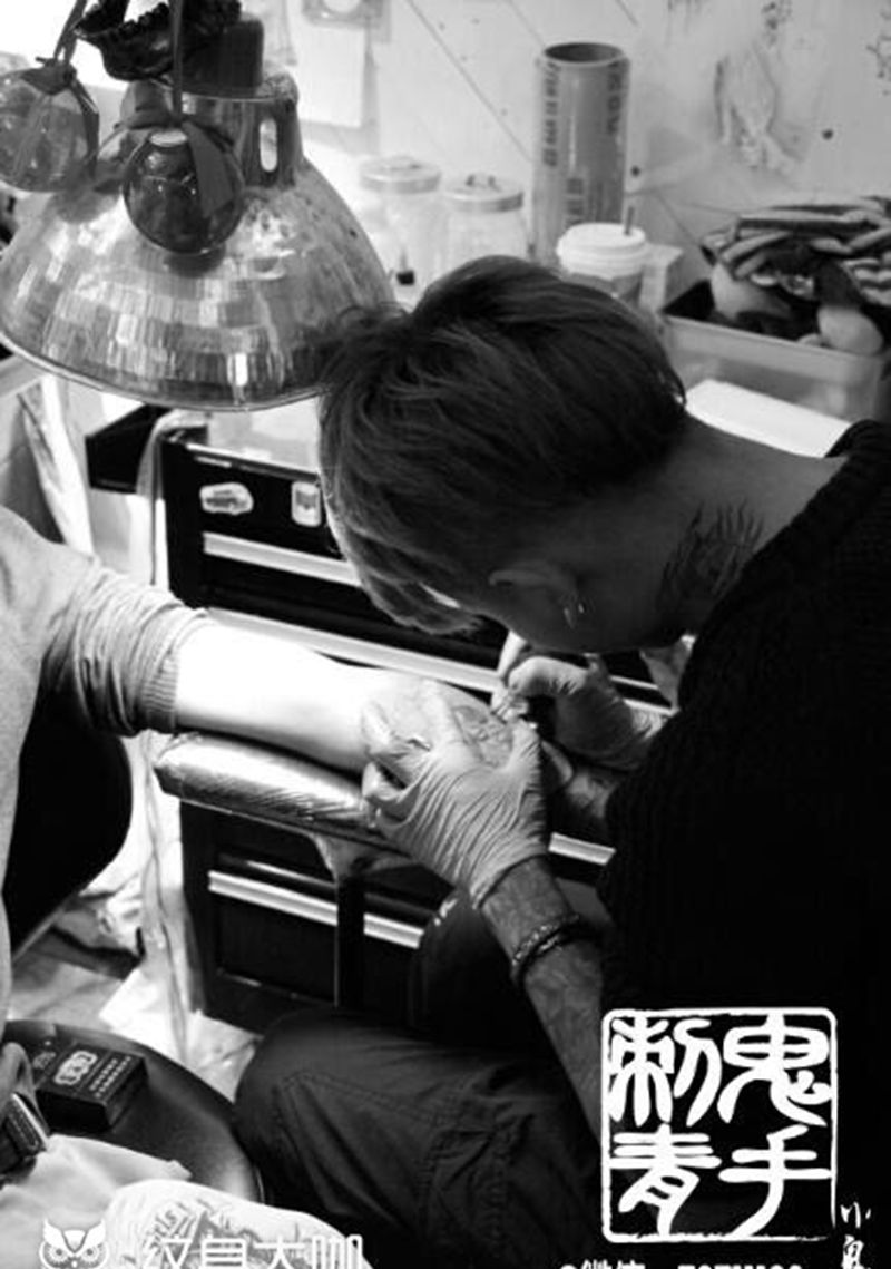 昆明鬼手纹身小鬼店纹身图片