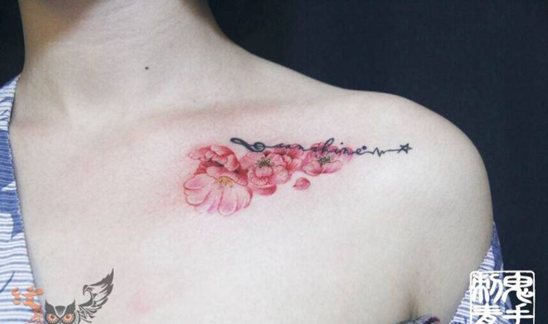 鬼手纹身作品纹身图片