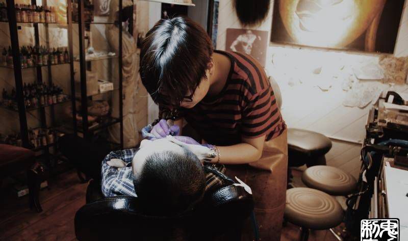 鬼手纹身纹身图片_鬼手昆明云南纹身图案